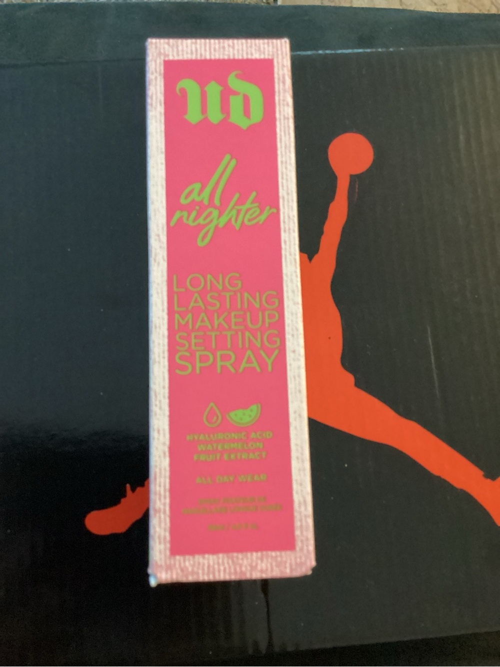 Urban Decay All Nighter Makeup Setting Spray - Pink Packaging